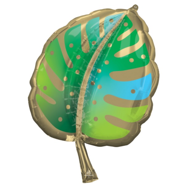 Balónik fóliový Tropický list 55x76 cm
