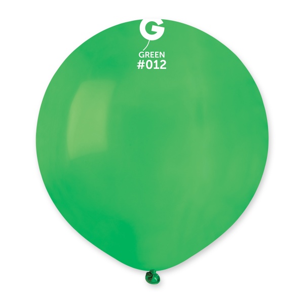 Balónik latexový zelený 48 cm 1 ks