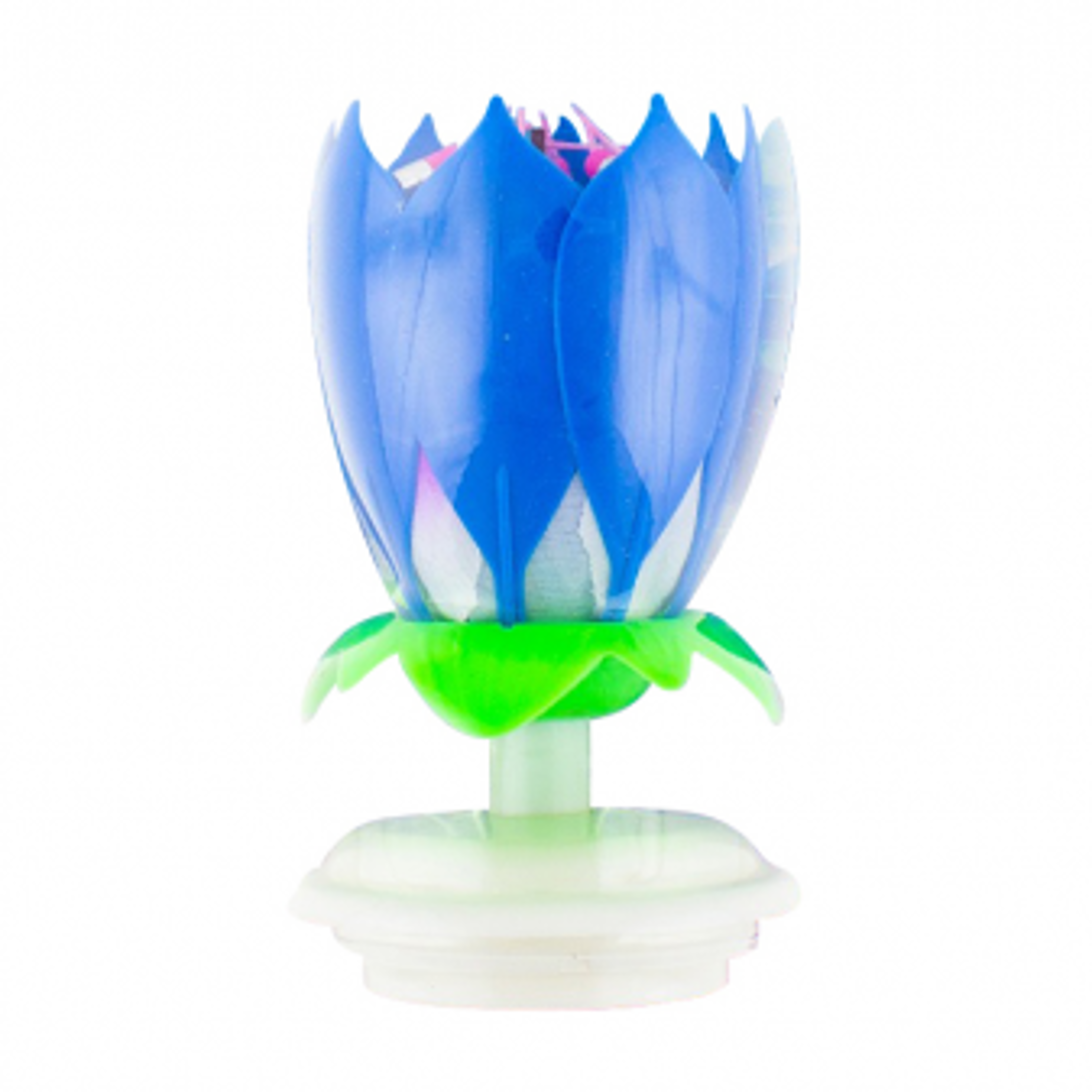 Sviečka spievajúca Kvet modrý