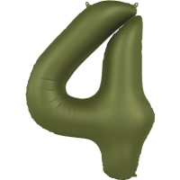 Balnik fliov slo 4 Olivovo zelen, matn 86 cm