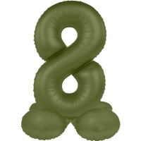 Balnik fliov samostojaci slo 8 Olivovo zelen, matn 41 cm