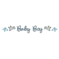 Banner "Baby Boy" kvitnci baby boy 2m
