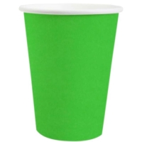 Tgliky papierov zelen 250 ml 10 ks