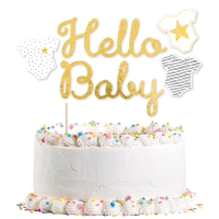 Zpich na tortu Hello Baby