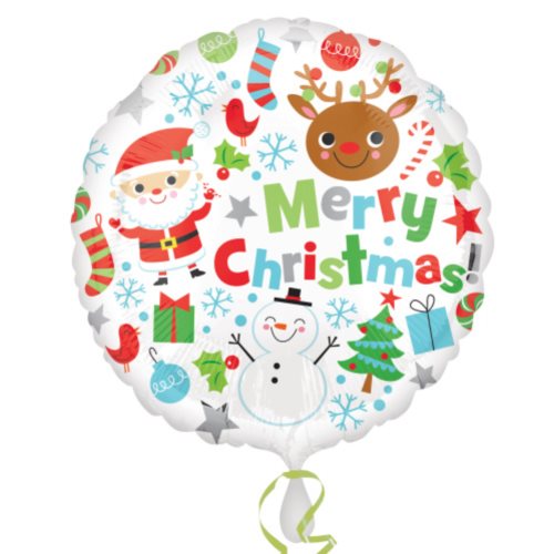 E-shop Balónek fóliový Vánoční design