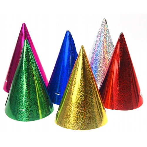 E-shop Party čiapočka holografická mix farieb