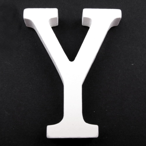 E-shop Písmeno drevené dekoračné 8cm "Y"