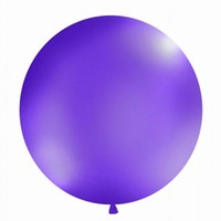 Balón Jumbo lila 1m