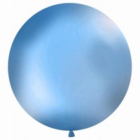 Balón Jumbo modrý 1m