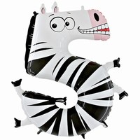 Baln fliov slice "5" zebra