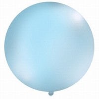 Balon jumbo sv.modrý 1m