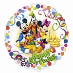 Balónek fóliový Mickey párty