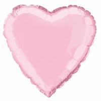 Balónik fóliový srdce Pastel pink