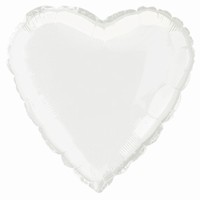 Balnik fliov srdce White