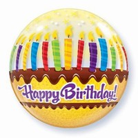 Balónová bublina Happy Birthday