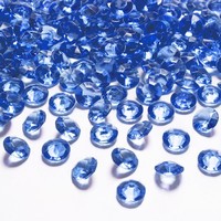 Konfetky diamantové tmavě modré