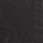 Ubrousky banketov 20ks Midnight Black