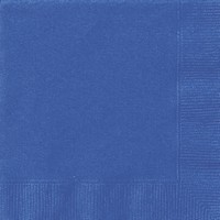 Ubrousky paprov 20ks Royal Blue