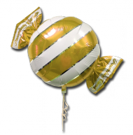BALNEK BONBN fliov zlat s prouky 1ks