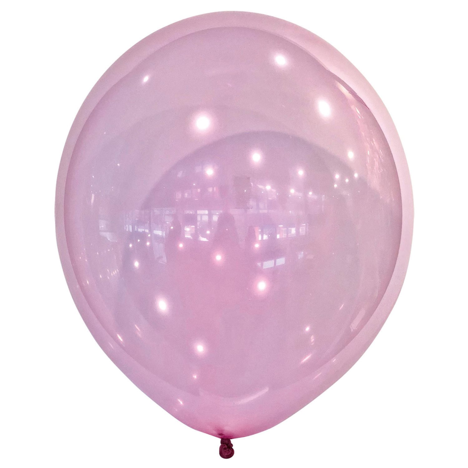 Balóniky pre dekoratérov ružové 27,5 cm 50 ks