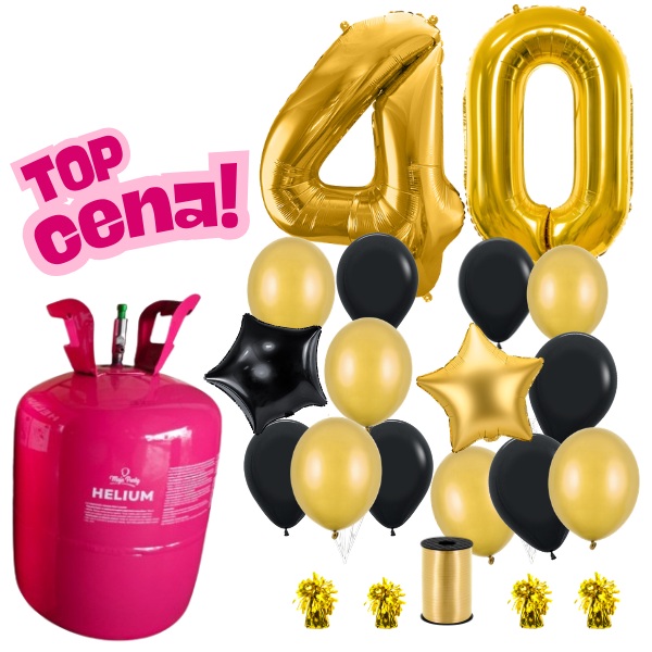 Helium 50 set - k 40. narozeninám (kompletní set)