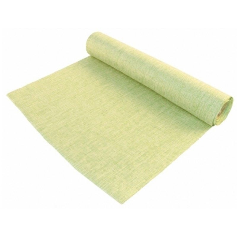 Šerpa stolová textilná limetkovo zelená 28 cm/5 m