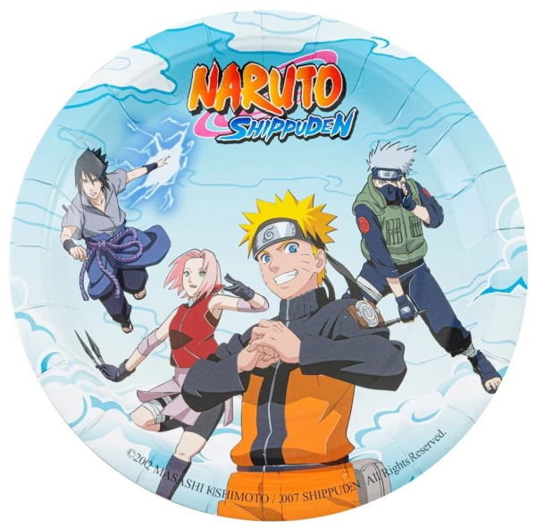 Taniere papierov Naruto Shippuden 23 cm 8 ks