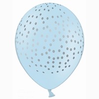 BALNEK modr se stbrnmi puntky 30cm