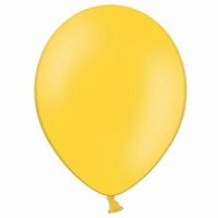Balónik nafukovací pastelový medovo žltý 30 cm