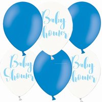 BALNIKY MIX Baby shower modr 6ks 30cm