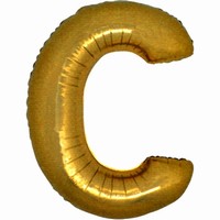 Balónek fóliové písmeno C