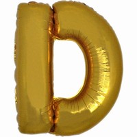 Balónek foliové písmeno D