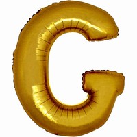 Balonek foliové písmeno G