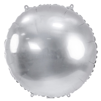 Balnek fliov kulat Pastilka, 80 cm, stbrn