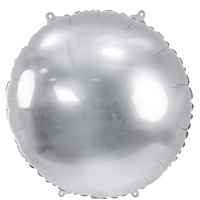 Balnek fliov kulat Pastylka, 45 cm, stbrn