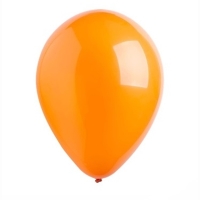 Balnek latexov pastelov oranov 12" 30 cm 1 ks