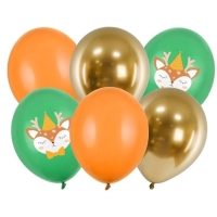 Balnky 30 cm, Jelnek, mix (1 balen / 6 ks)