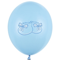 Balnky 30cm, Botika, Pastelov Modr (1 bal. / 6 ks)