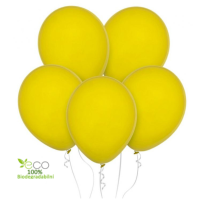 Balónky latexové pastelové žluté 28 cm 100ks