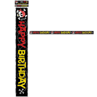 Banner fliov Happy Birthday Pirt 365 cm
