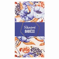 Darekov okolda s eskm textom "ڞasn babice" 50 g, mliena