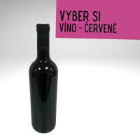 Víno Svatovavřinecké červené - bez etikety