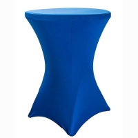 Elastick obrus EXTREME na koktailov bistro stl 70-80 cm VIAC FARIEB Farba obrusu: MODR / ROYAL BLUE