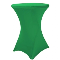 Elastick obrus EXTREME na koktailov bistro stl 70-80 cm VIAC FARIEB Farba obrusu: ZELEN / GREEN