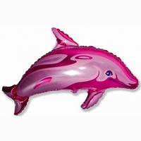 FÓLIOVÝ BALÓNEK 24" delfín růžový 1ks