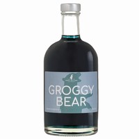 Groggy bear  ovocn vnimone lahodn likr 24 % 0,5 l