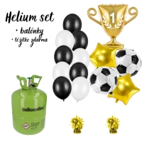Hlium set - Vhodn kombincia hlium s balnikmi Futbal winner