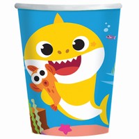 KELMKY papierov Baby Shark 250ml 8ks