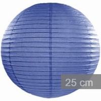 Lampion kulat 25cm nmonick modr