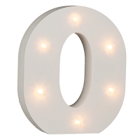 Led psmeno svtic O 16 cm